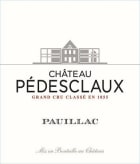 Chateau Pedesclaux  2018  Front Label