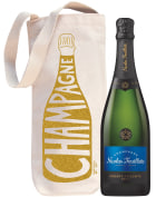 wine.com Nicolas Feuillatte Reserve Exclusive Brut & Champagne Carrying Tote   Gift Product Image
