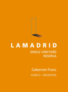 Lamadrid Single Vineyard Cabernet Franc Reserva 2017  Front Label