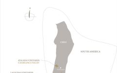 Lapostolle Map of Lapostolle Vineyards Winery Image