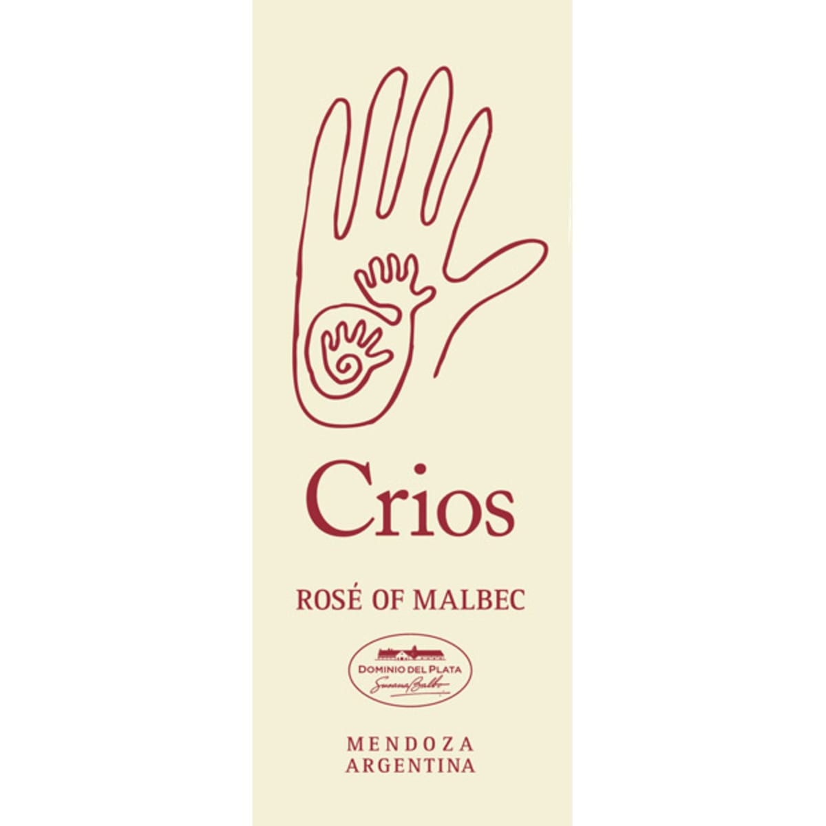Crios de Susana Balbo Rose of Malbec 2012 Front Label