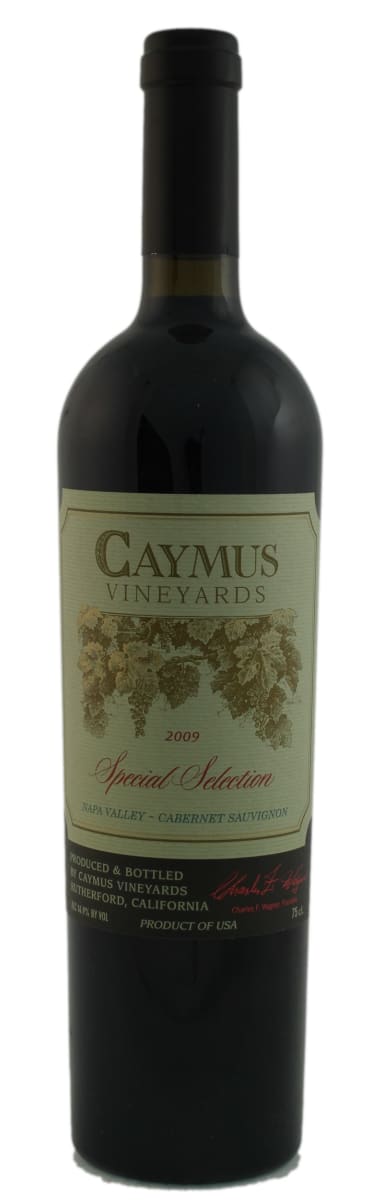 Caymus Special Selection Cabernet Sauvignon 2009  Front Bottle Shot