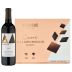 wine.com 90 Point Cabernet Sauvignon & Neuhaus Milk & Dark Chocolates  Gift Product Image